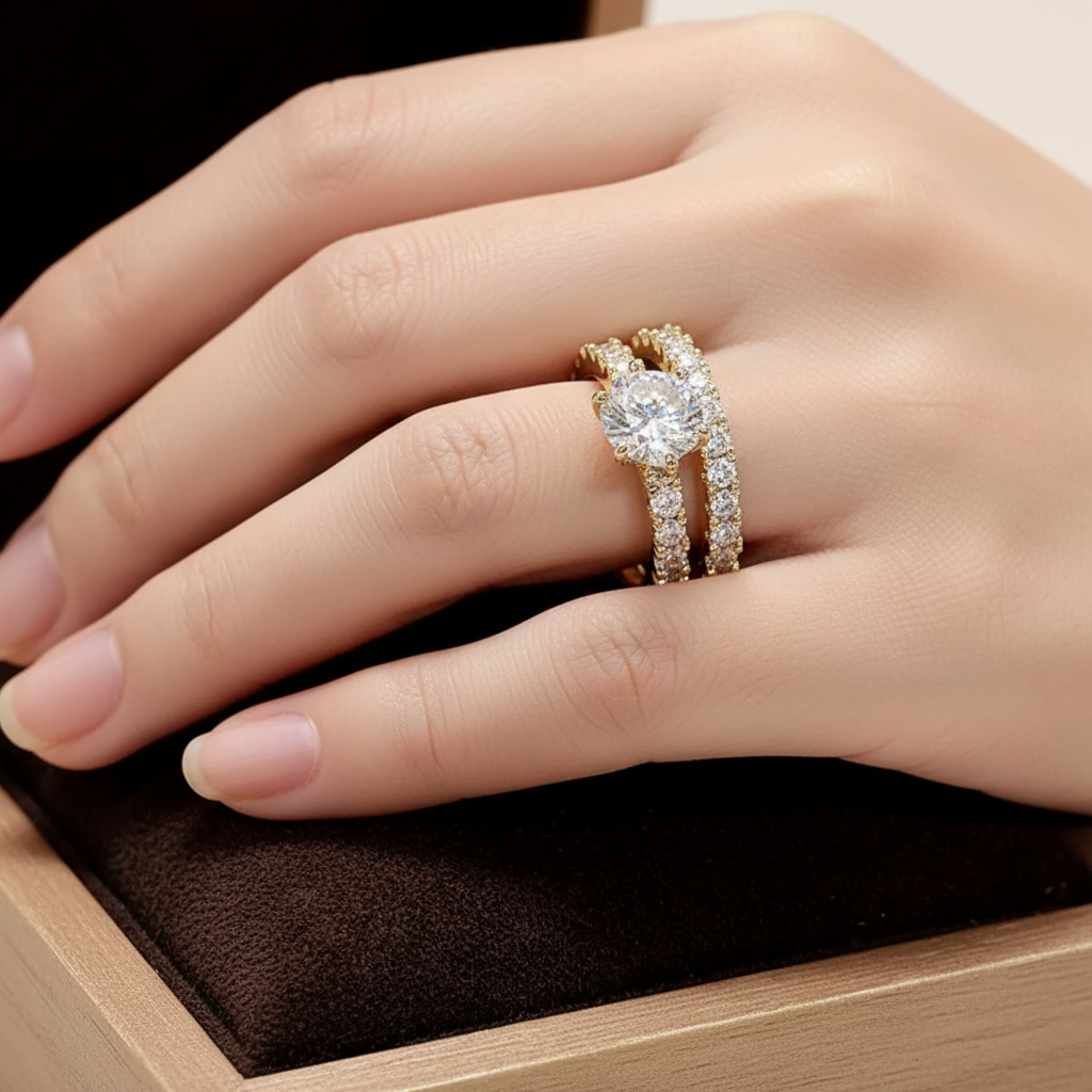 Σετ Δαχτυλιδιών Αιώνια Λαμπρότητα