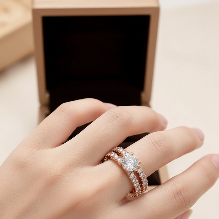 Σετ Δαχτυλιδιών Αιώνια Λαμπρότητα