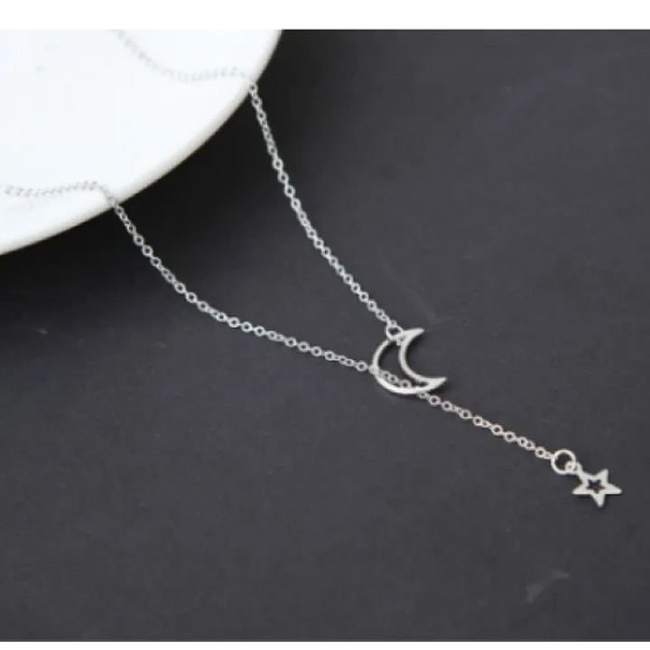 Κοντό Κολιέ Αστέρι της Σελήνης