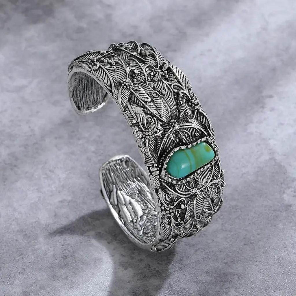 Ρετρό βραχιόλι από τυρκουάζ