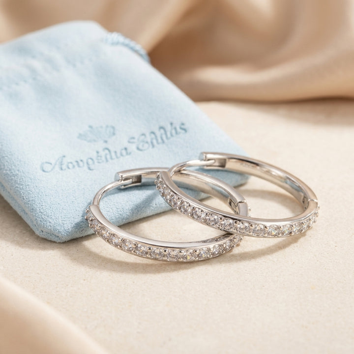 Σκουλαρίκια Σορέλ Παβέ