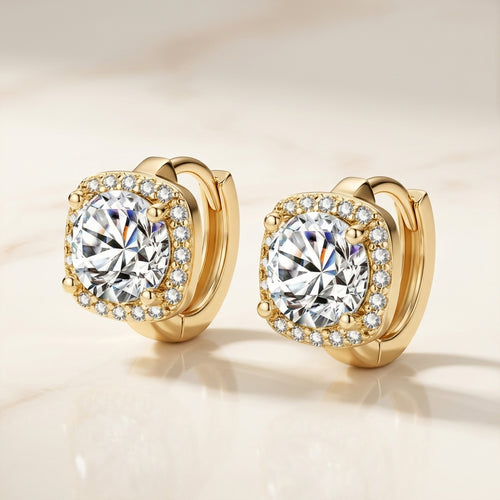 Τετράγωνα Σκουλαρίκια Κομψότητας